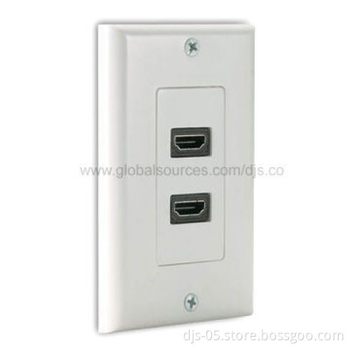 HDMI Female with 2 Wall Plate with High Performance, Easy to Use and Reasonable Price